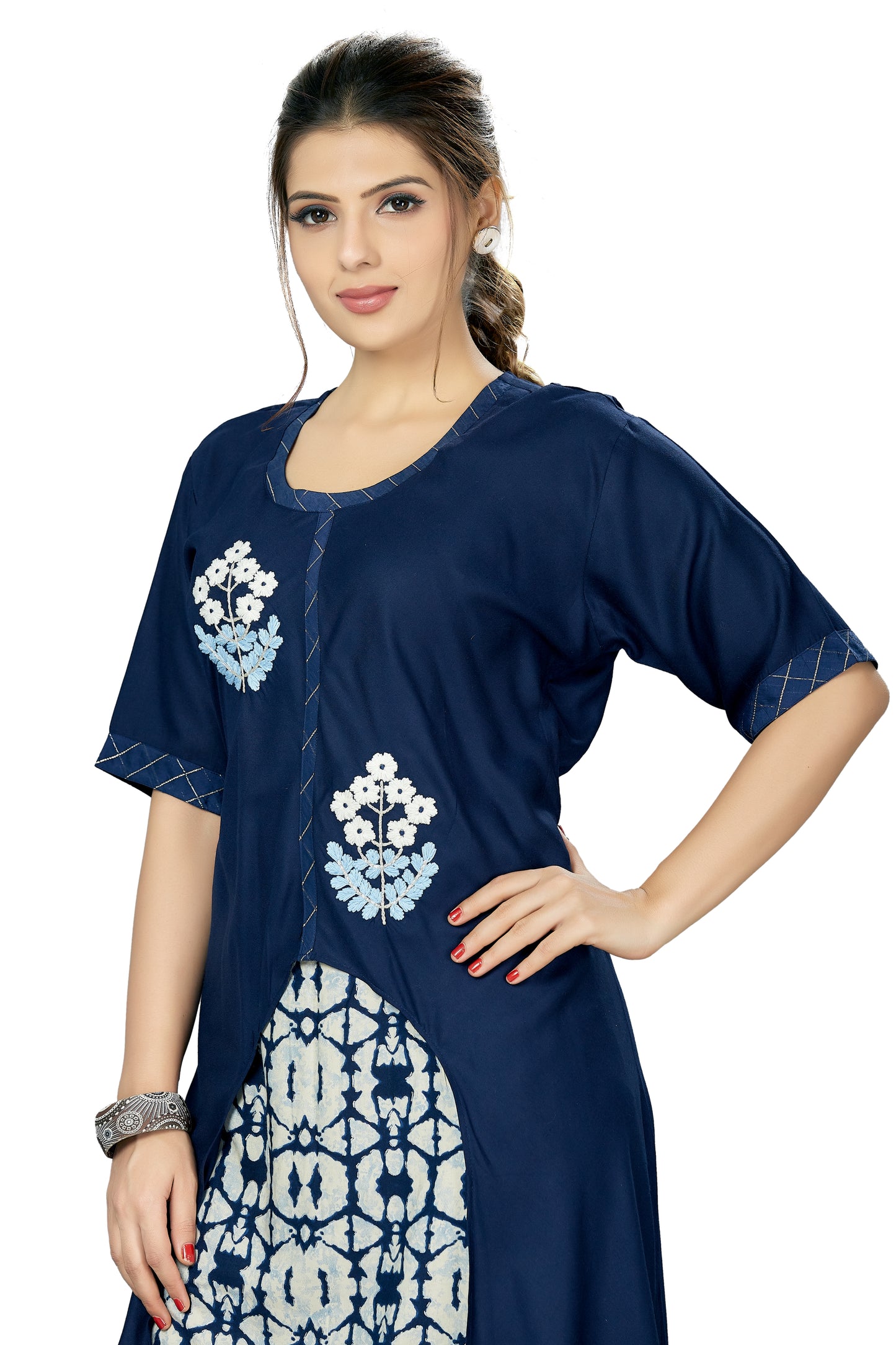 Indo-western Kurti Set