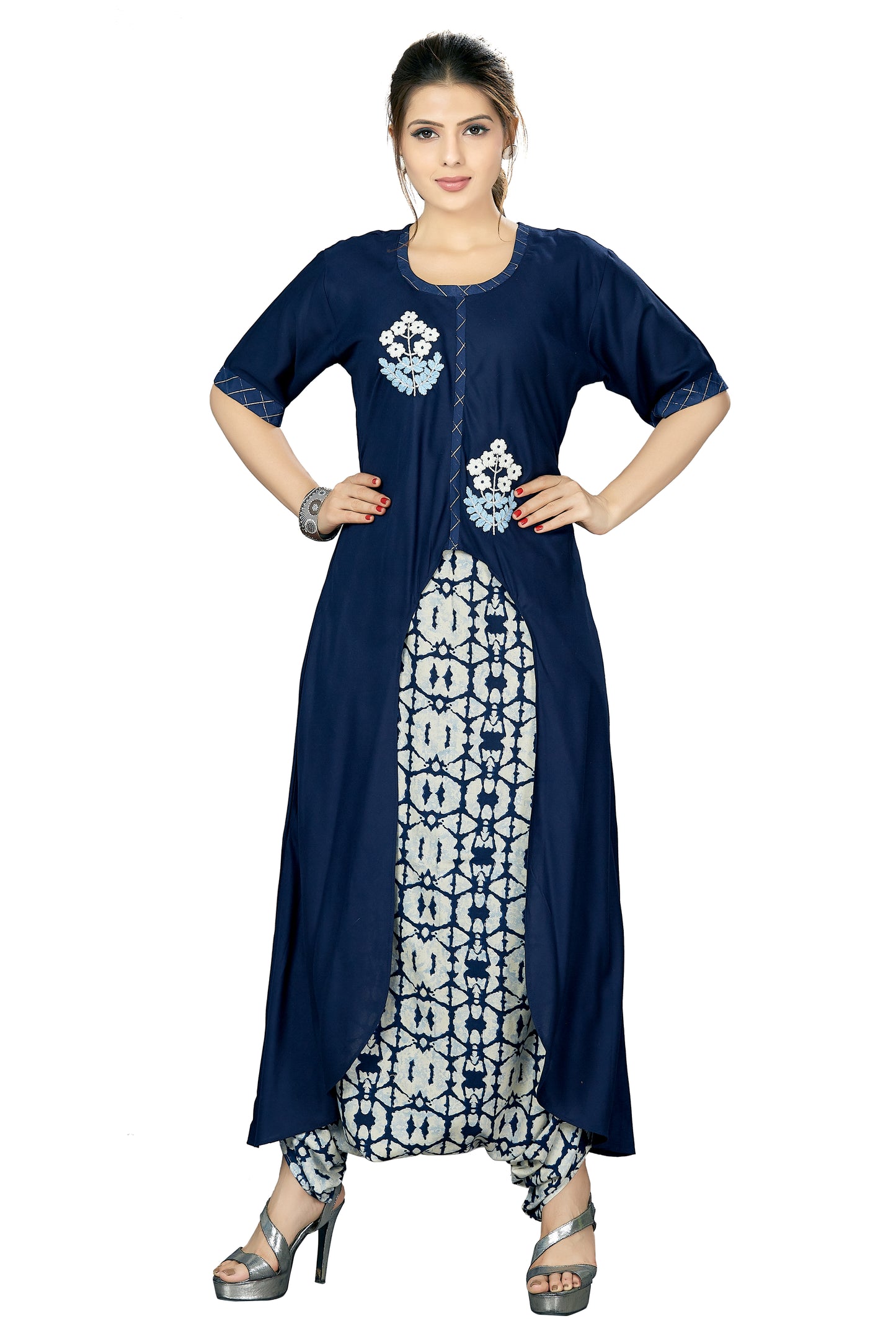 Indo-western Kurti Set