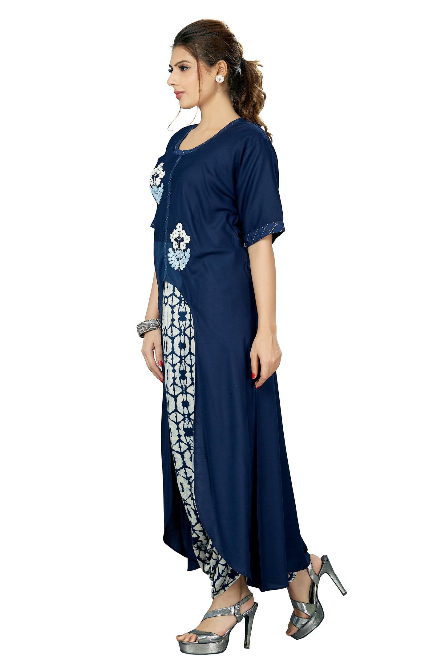 Indo-western Kurti Set
