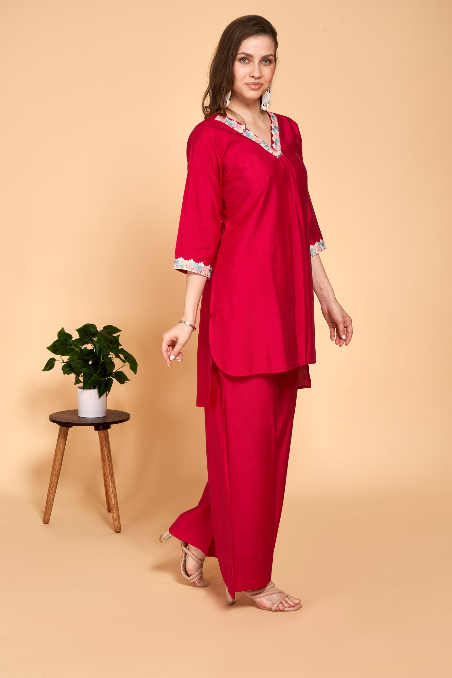 CO-ORDS WITH PLAZZO PANT