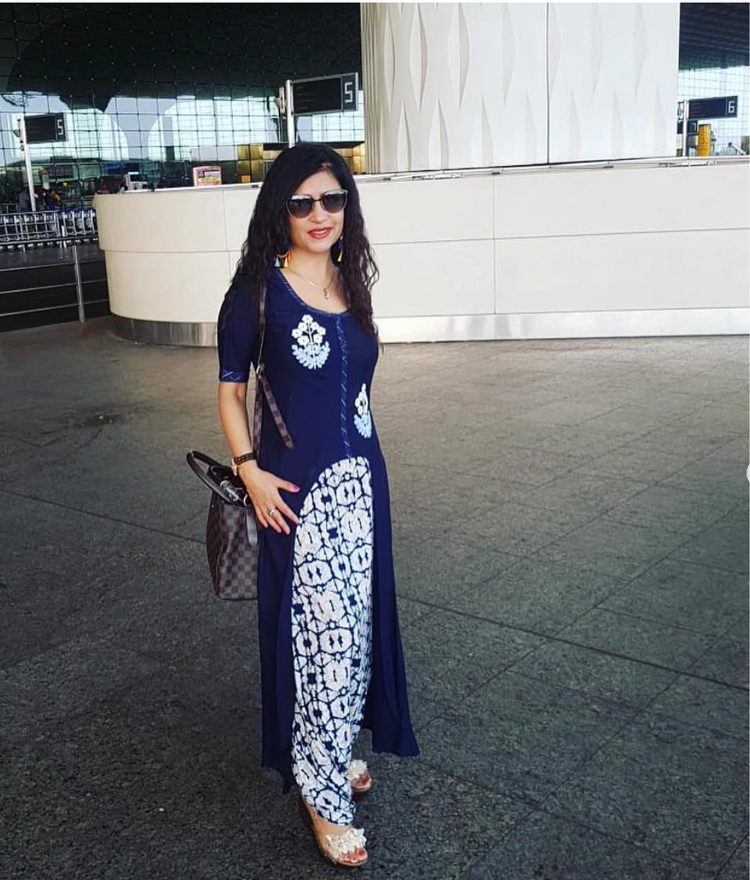Indo-western Kurti Set