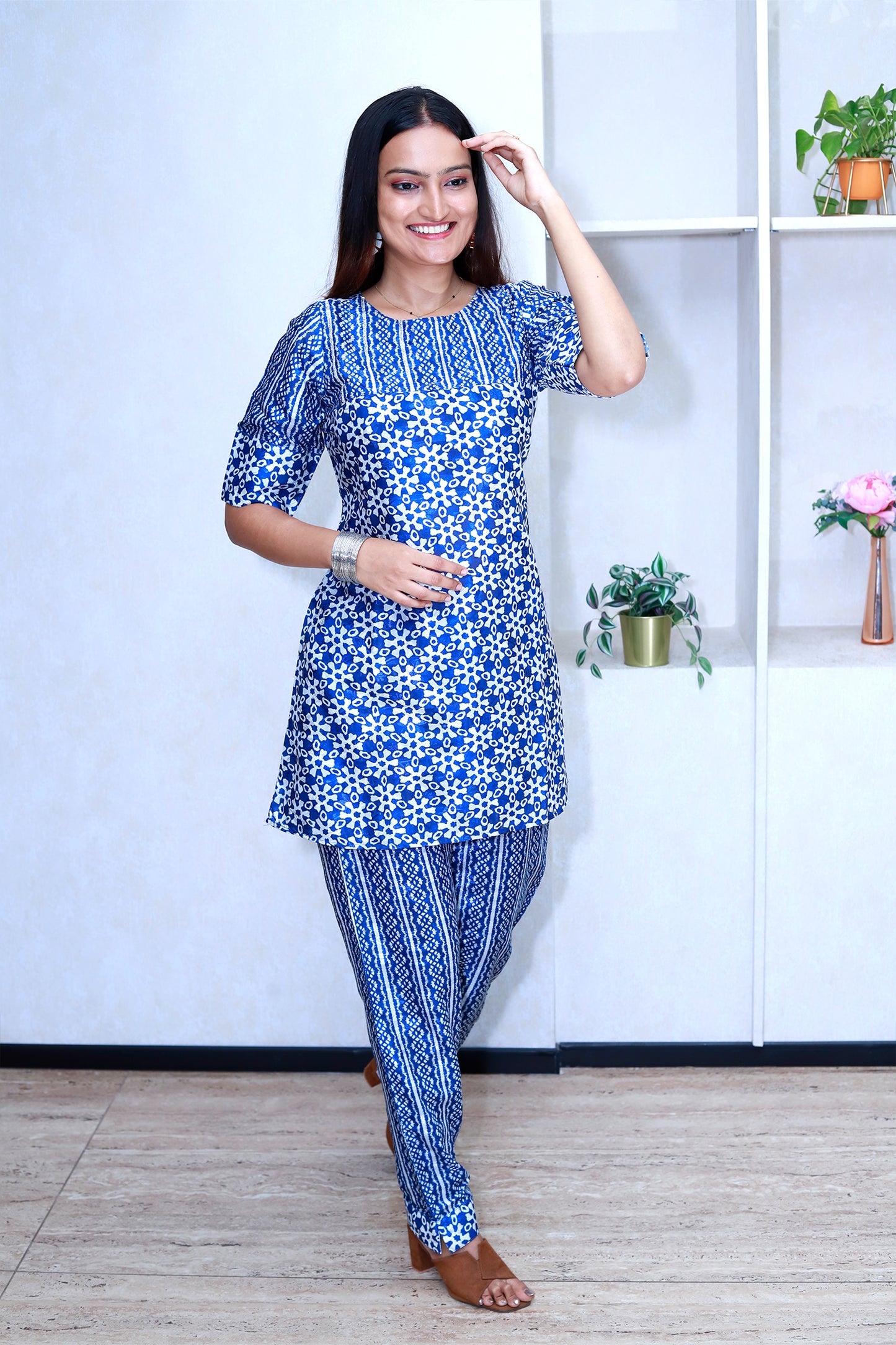 Chic Floral Printed Co-Ords