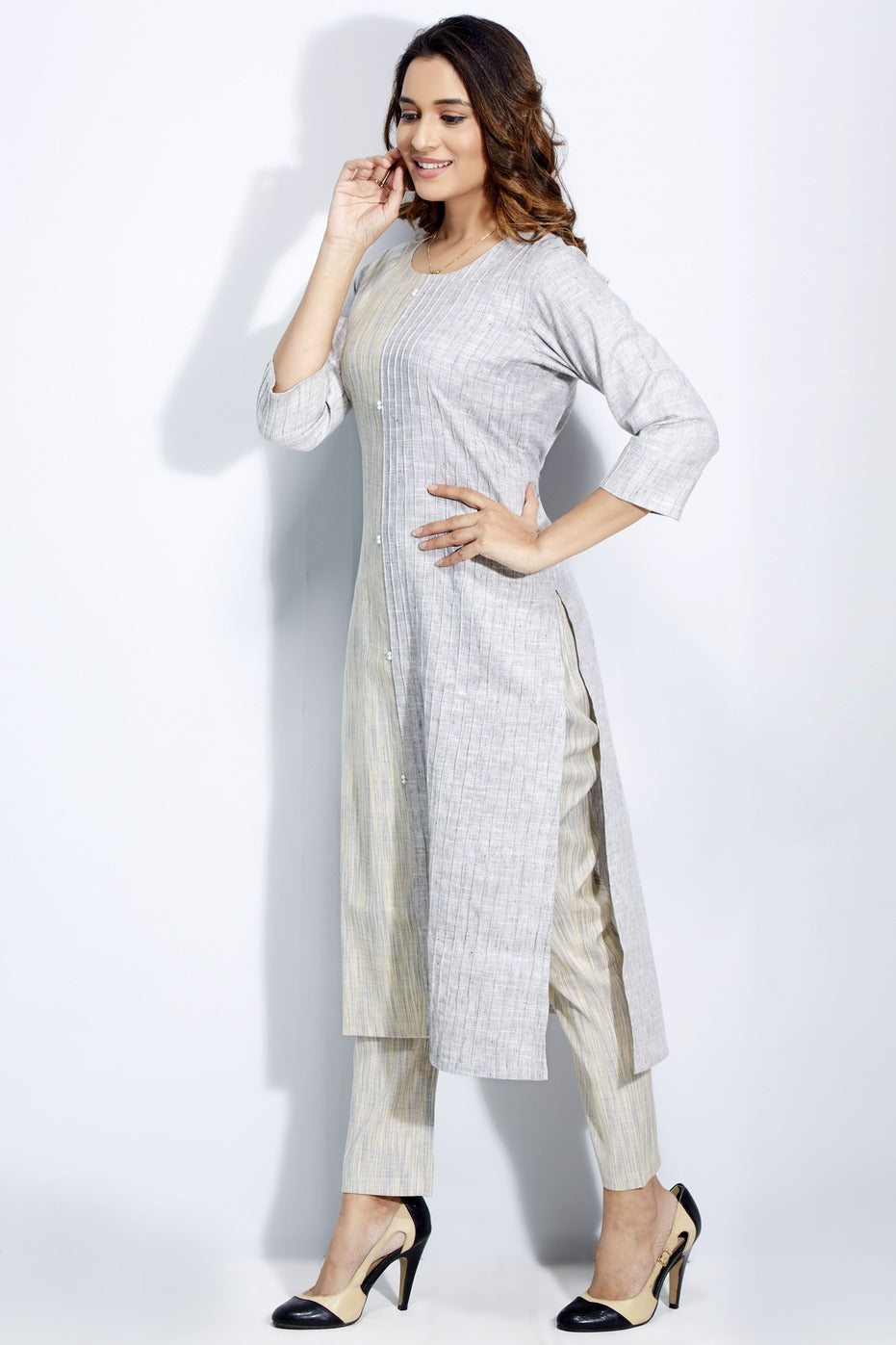Office Wear Kurti Set