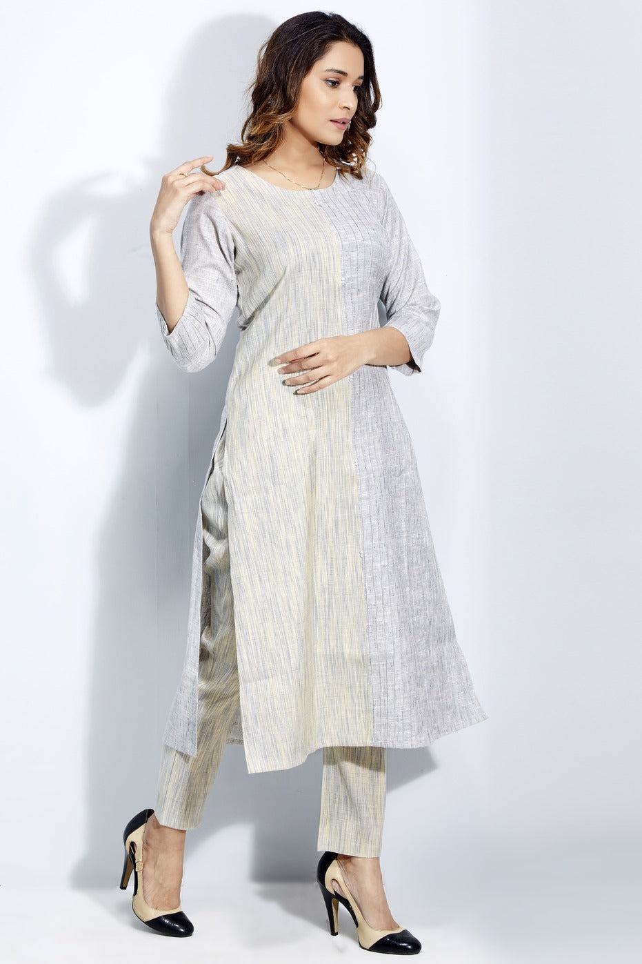 Office Wear Kurti Set