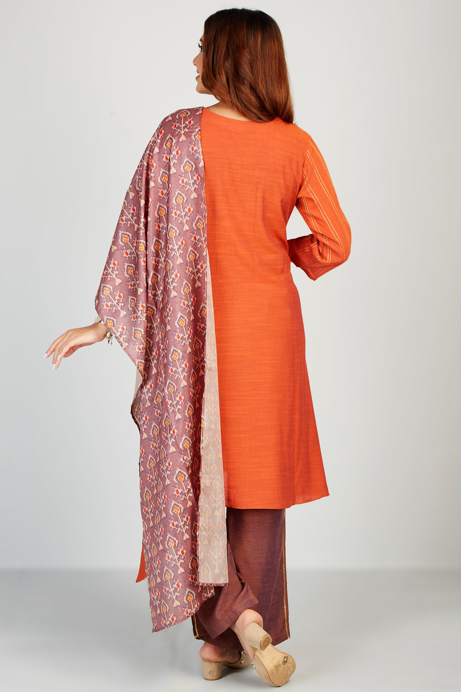 Kurti Set With Printed Dupatta