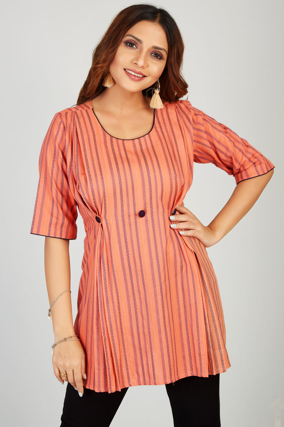 Stripes Printed Tunic