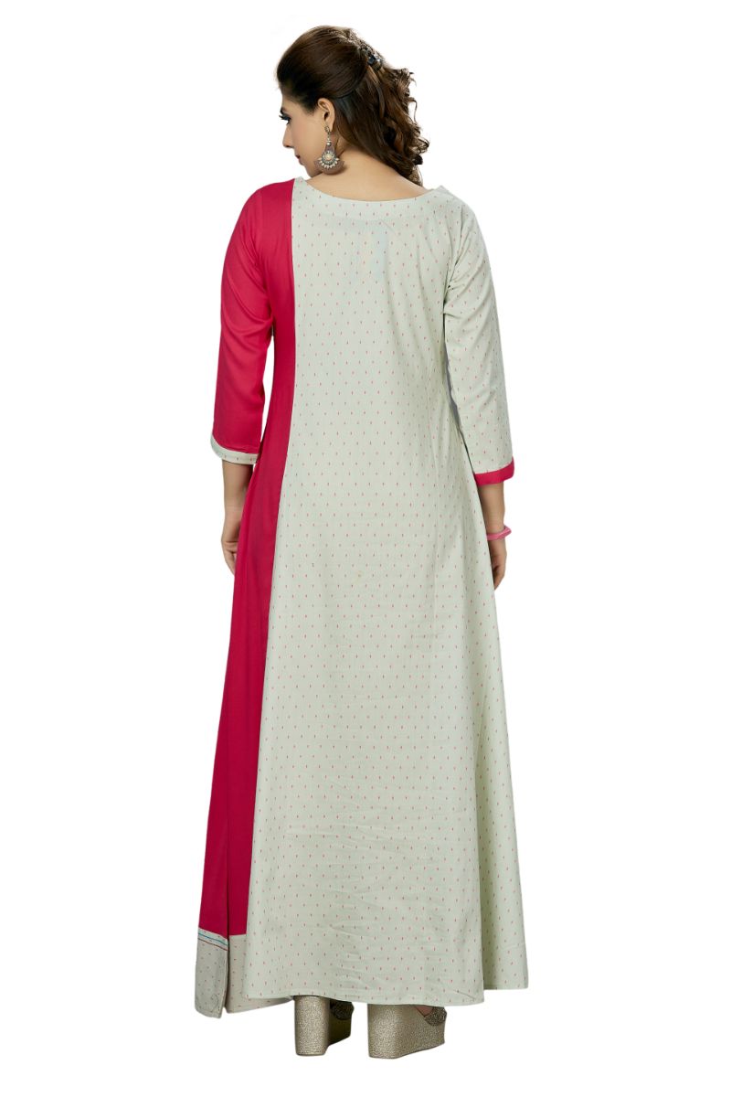 Floor Length Anarkali Kurti