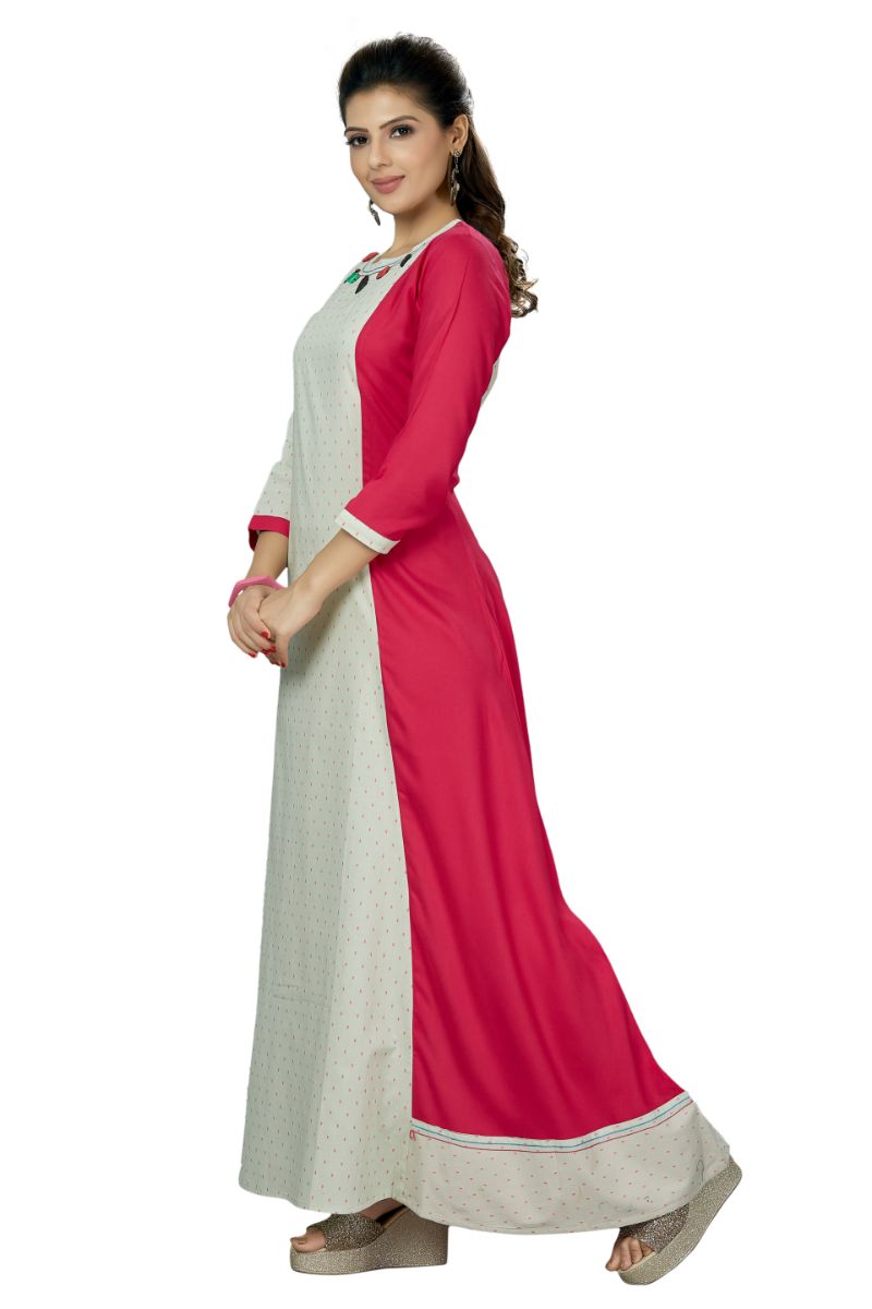 Floor Length Anarkali Kurti