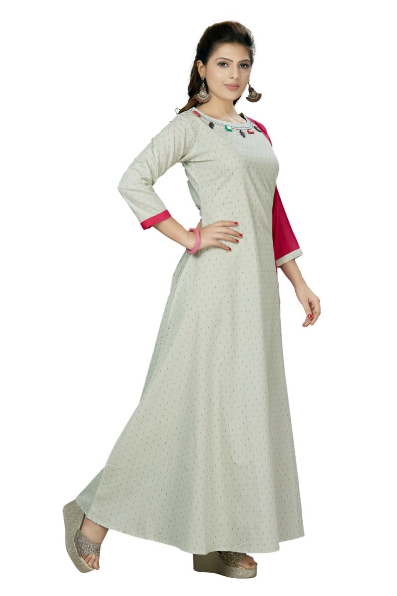 Floor Length Anarkali Kurti