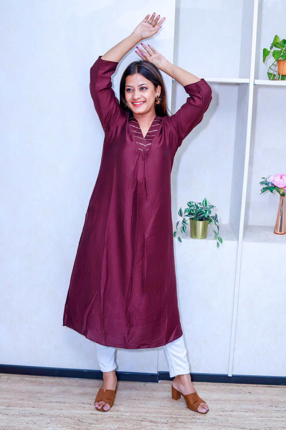 Sequence Embellished Kurti