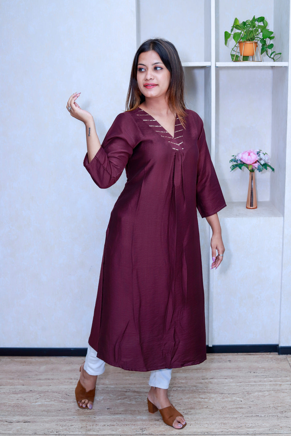 Sequence Embellished Kurti