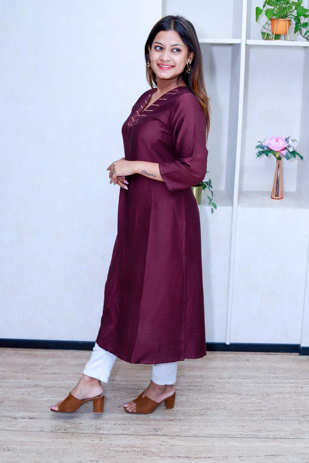 Sequence Embellished Kurti