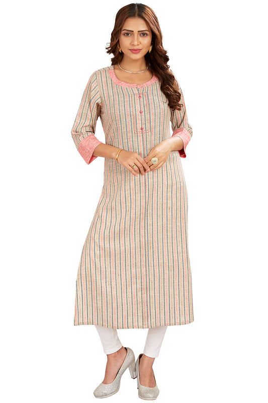 Stripes Printed Kurti