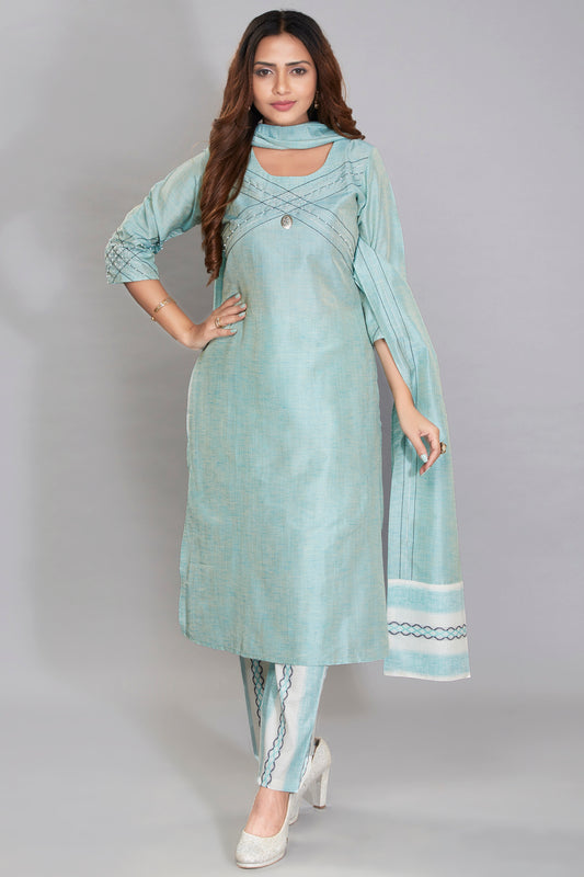 Kurti Set With Dupatta