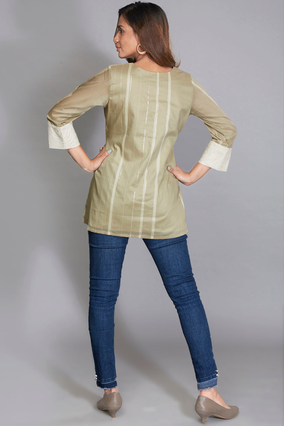 Pearl Detail Tunic