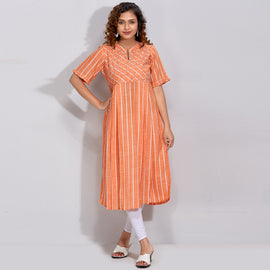 Stripes Printed Kurti