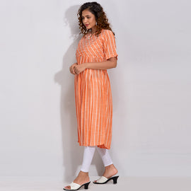 Stripes Printed Kurti