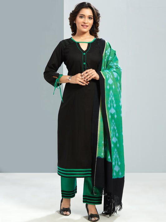 Kurti Set With Printed dupatta