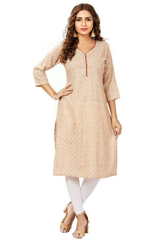 Checks Weaved Kurti