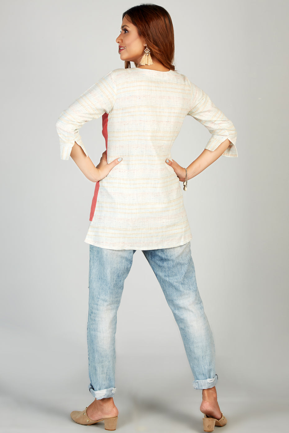 Playful Knot Detail Tunic