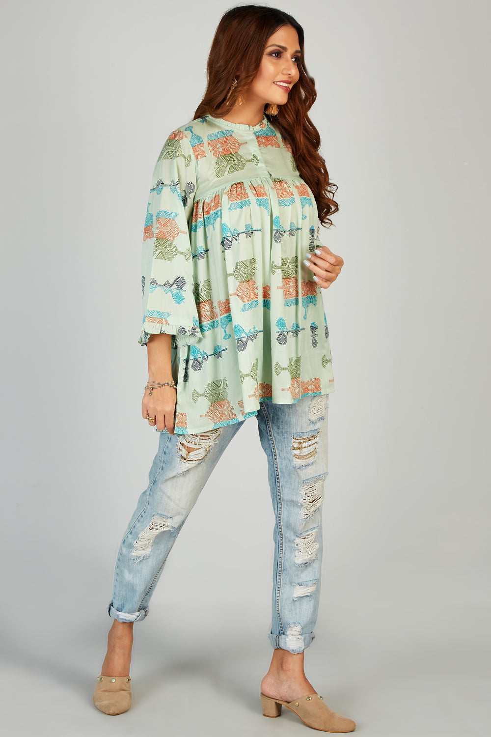 Playful Printed Tunic