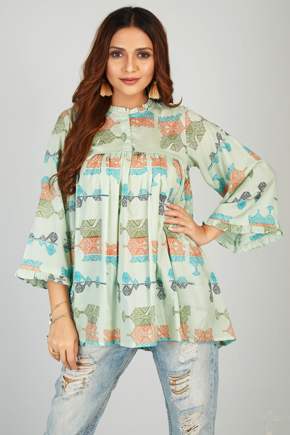 Playful Printed Tunic