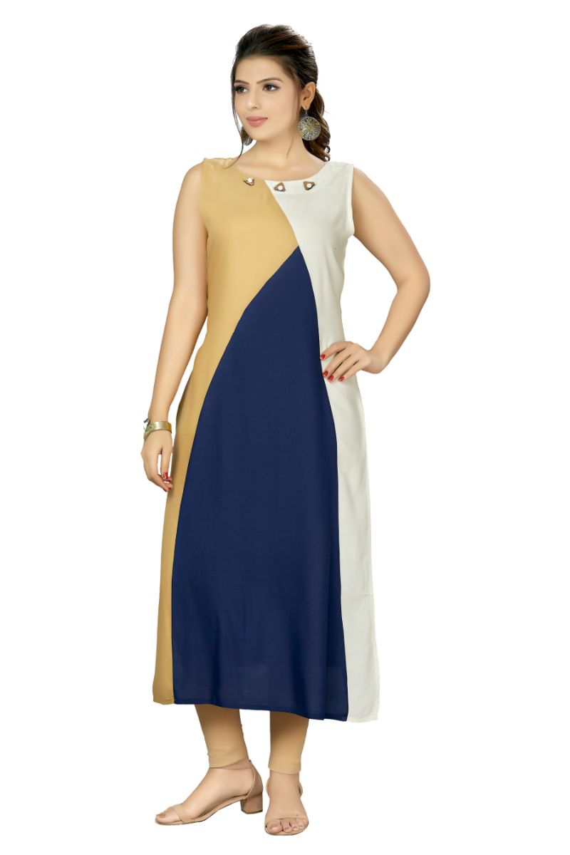 Western Look Kurti In Three Diffrent Colour