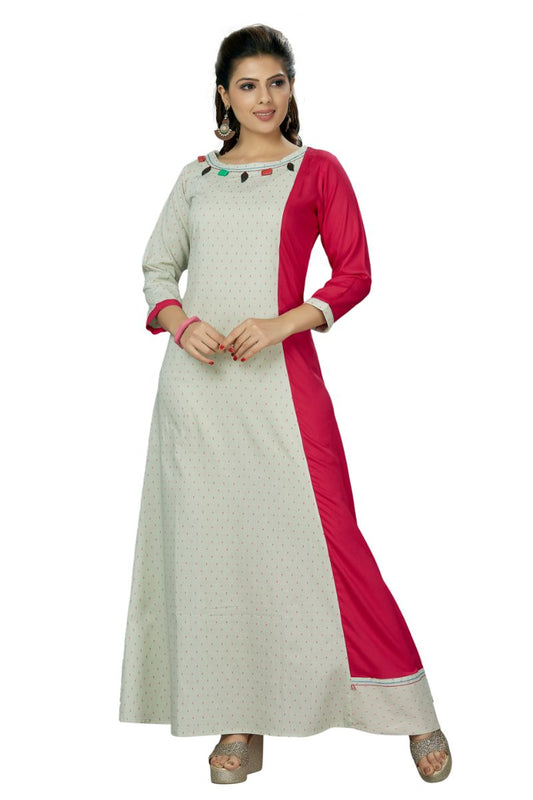 Floor Length Anarkali Kurti